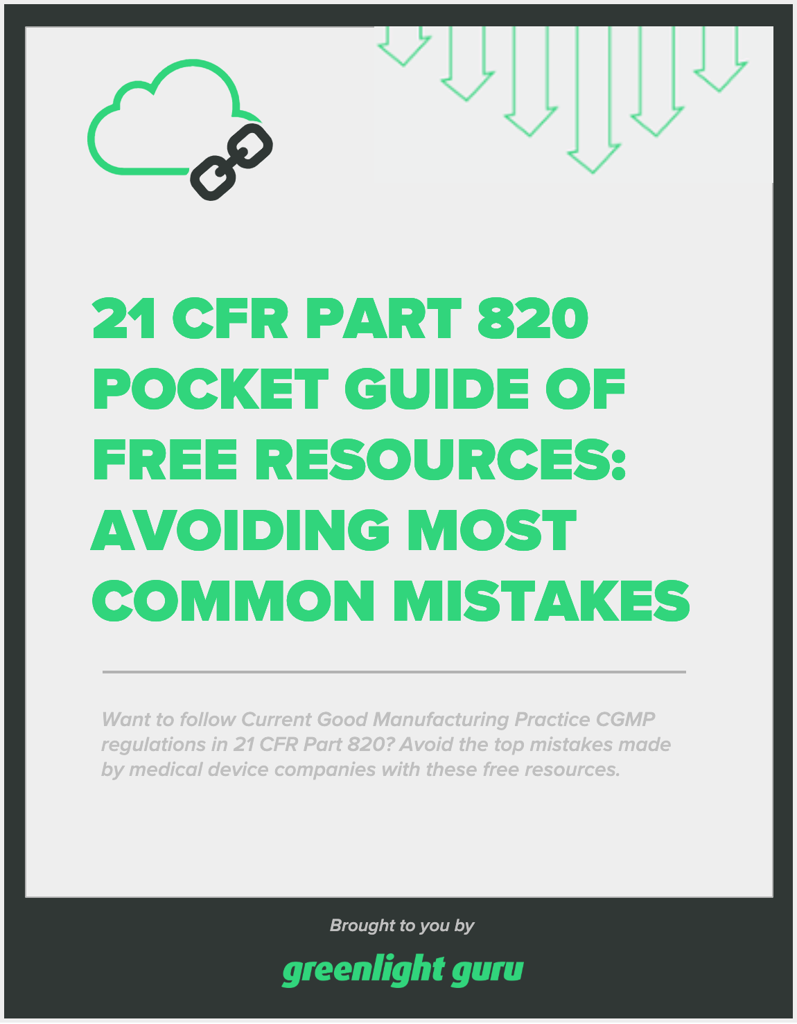 21 CFR Part 820 Pocket Guide [Free Download]